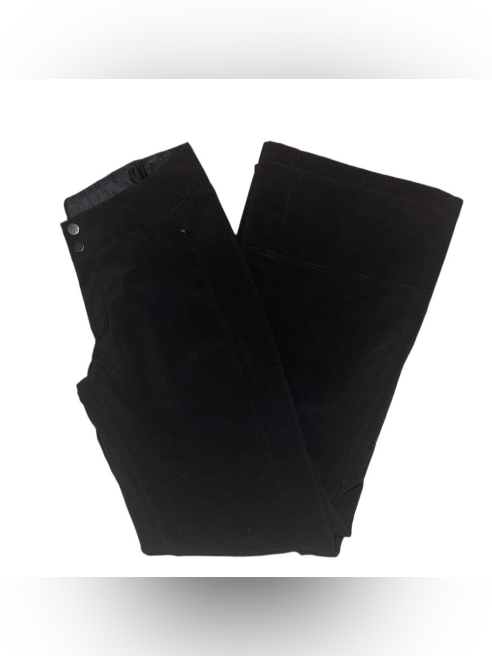 The North Face Women's Black Flare Wide-Leg Ski pants